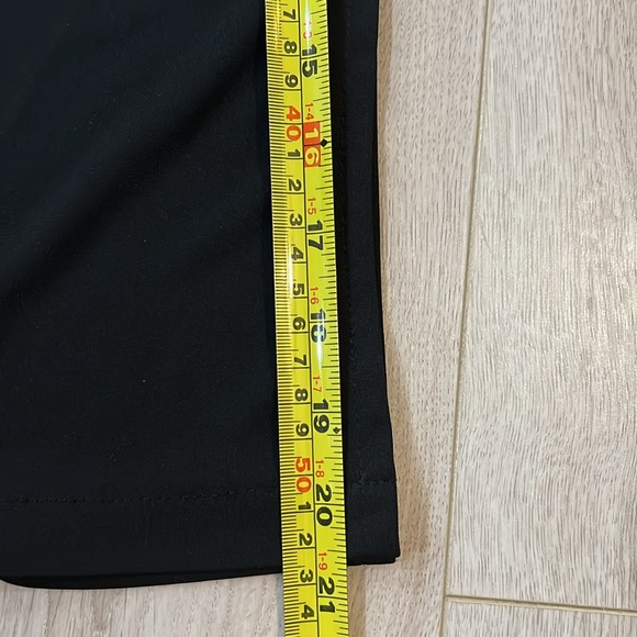 le chateau Classic Long Maxi Black Dress Sz L - Picture 4 of 6